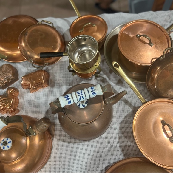53pc Copper Cookware and Bakeware Collection - Picture 14 of 15